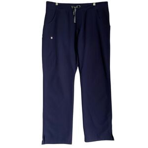 Figs Technical Collection Scrub Pants Men XLT Navy Cargo Inseam 32" Medical